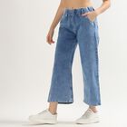 Ladies' High Rise Jeans , हल्का नीला, small image number null