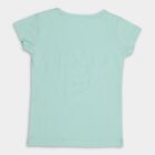 Girls' 100% Cotton T-Shirt , हल्का हरा, small image number null