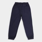 Boys' 100% Cotton Trousers, Navy Blue, small image number null