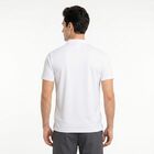 Men's White Crew Neck Regular Drifit T-Shirt, सफ़ेद, small