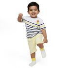 Infants' 100% Cotton Baba Suit, Yellow, small image number null