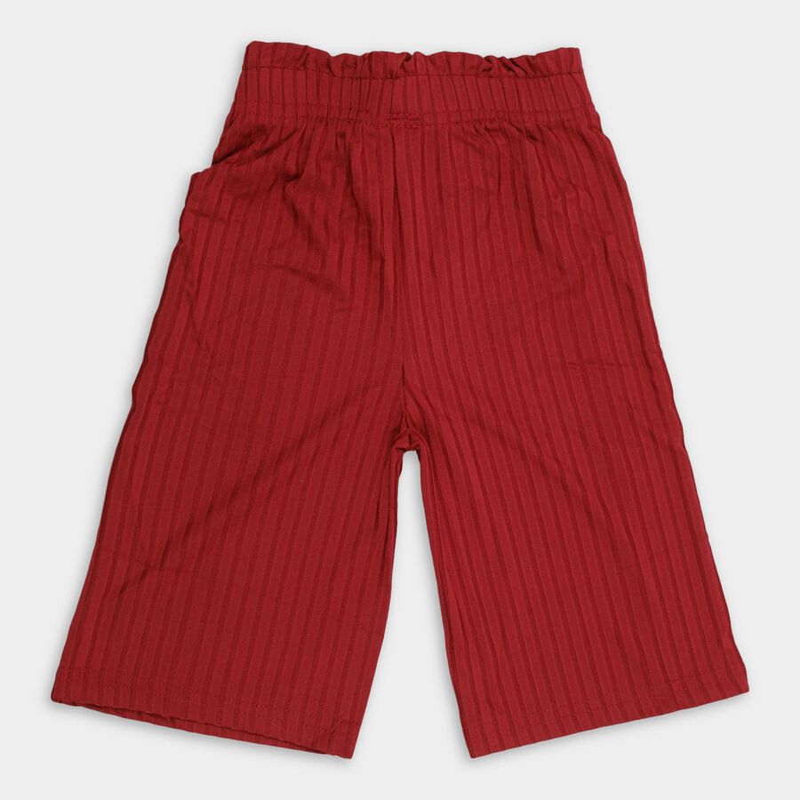 Girls' Capri , Wine, large image number null