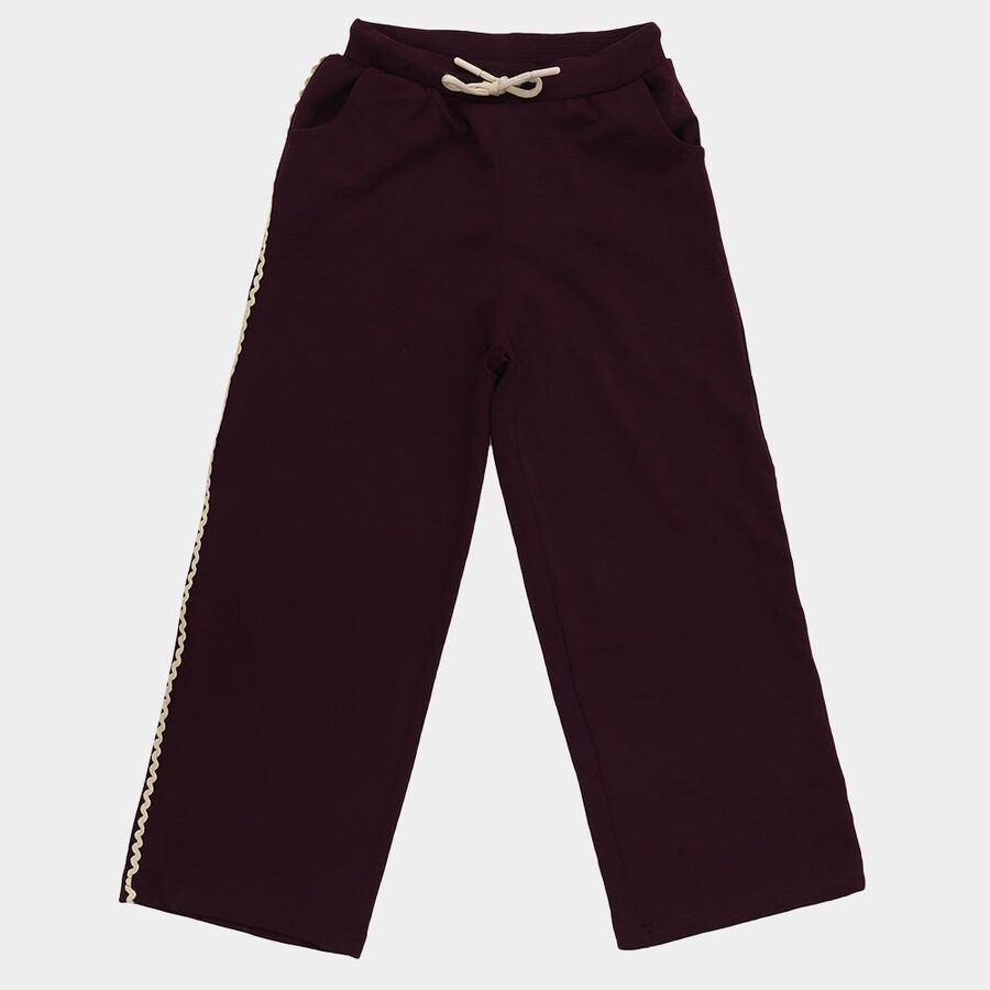 Girls' Pyjama, Purple, large image number null