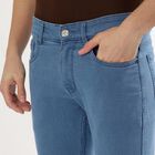 Men's Light Blue Skinny Fit Jeans, Light Blue, small image number null