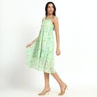 Ladies' Light Mint Green Sleeveless A-Line Dress, Light Green, small image number null