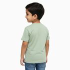 Boys' Half Sleeves T-Shirt, Light Green, small image number null