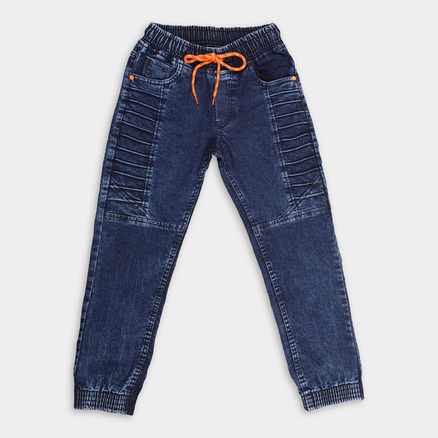 Boys' Jeans , Dark Blue, large image number null