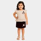 Girls Purple Top and Skirt Set, Purple, small