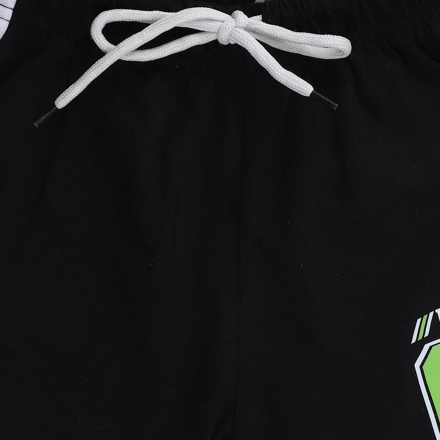 Boys' Bermuda, काला, large