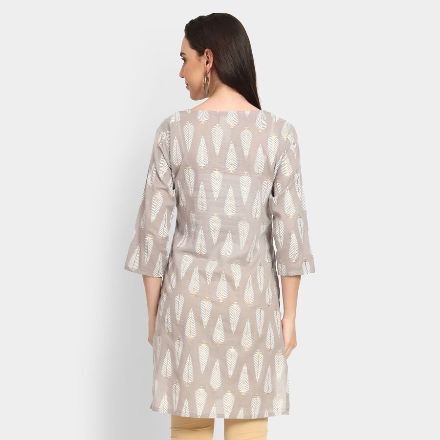 Ladies' Kurta, हल्का ग्रे, large image number null