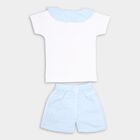 Infants' 100% Cotton Baba Suit , Mid Blue, small image number null