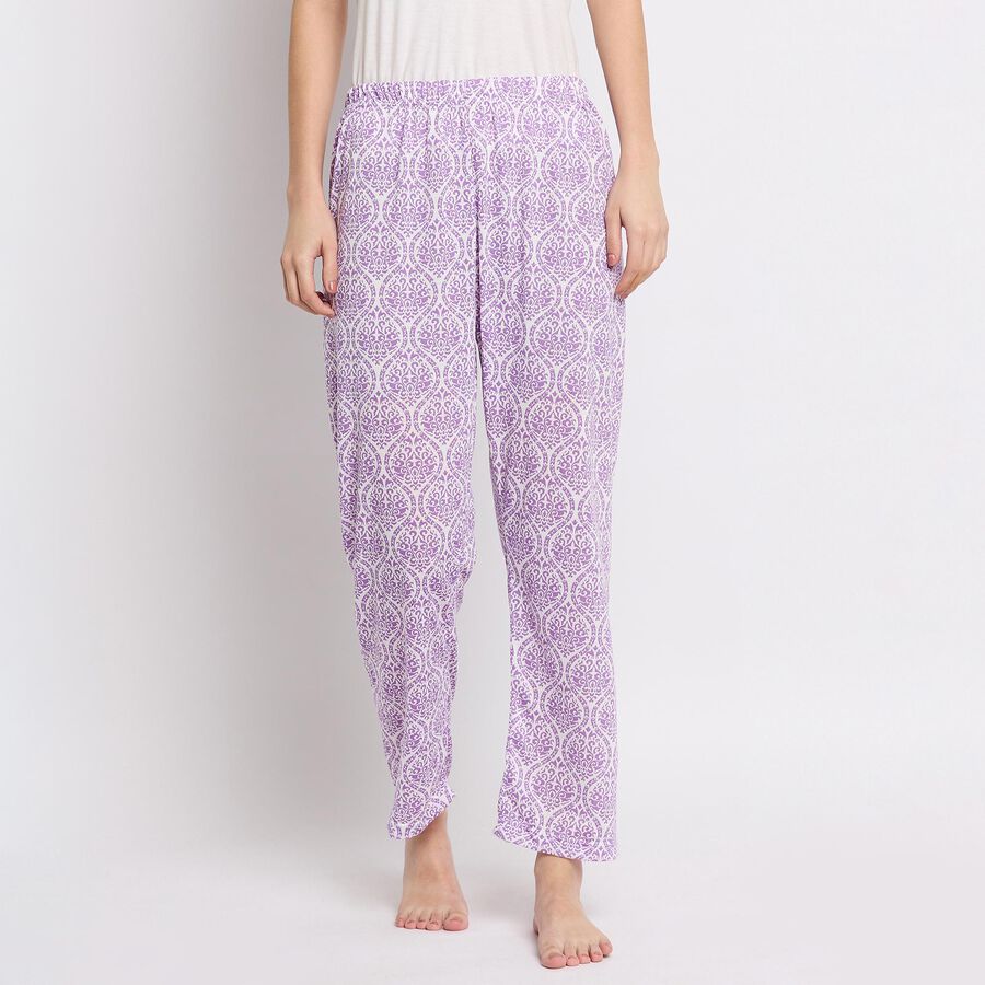 Ladies' Pyjama , बैंगनी, large image number null