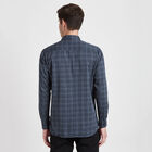 Cotton Checks Casual Shirt, Dark Grey, small image number null