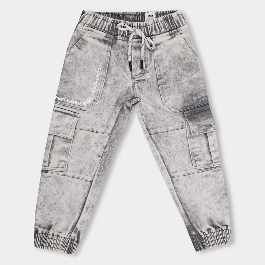 Boys' Jeans , हल्का ग्रे, large image number null