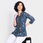Ladies' Kurta, Navy Blue, small image number null