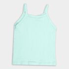 Girls' Cotton Vest, White, small image number null