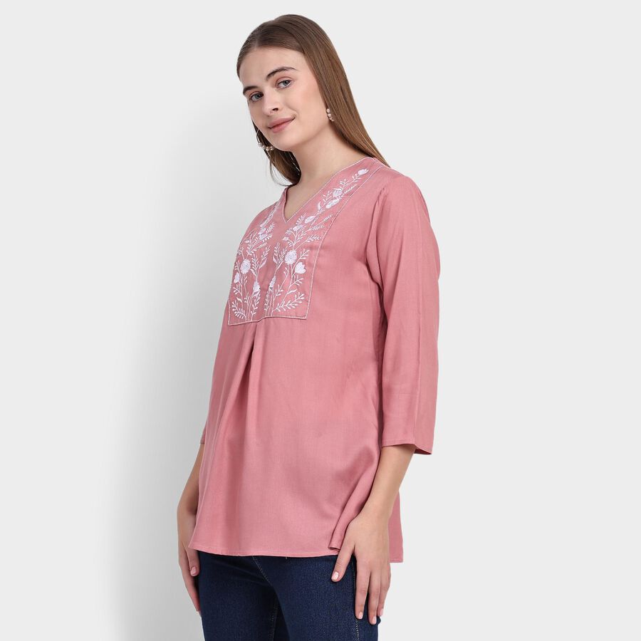 Ladies' Kurti, Purple, large image number null