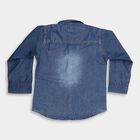 Boys' Casual Shirt, मध्यम नीला, small image number null