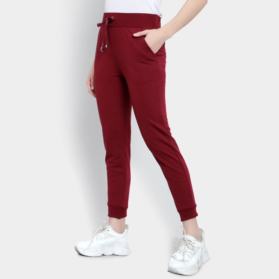 Solid Joggers, Wine, large image number null