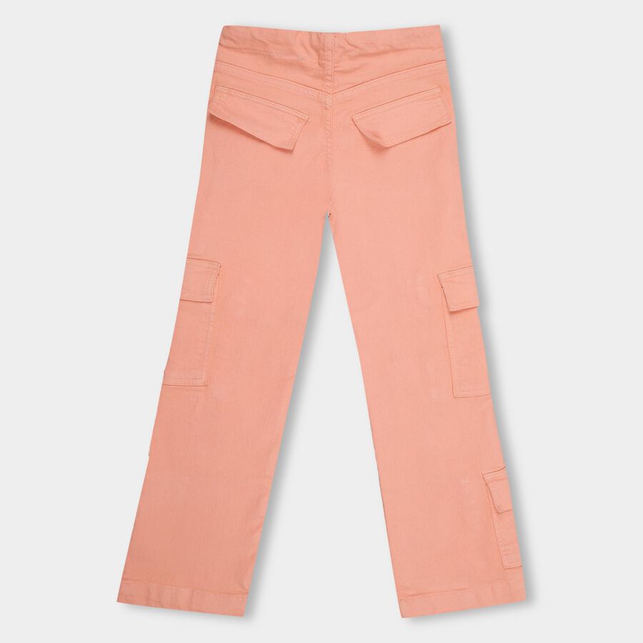 Girls' Jeans , Peach, large image number null