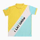 Boys Mustard Yellow Cotton Round Neck Casual T-Shirt, Yellow, small