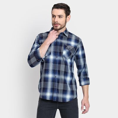 Men's 100% Cotton Casual Shirt 