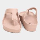 Womens Moulded Sliders, पीच, small image number null