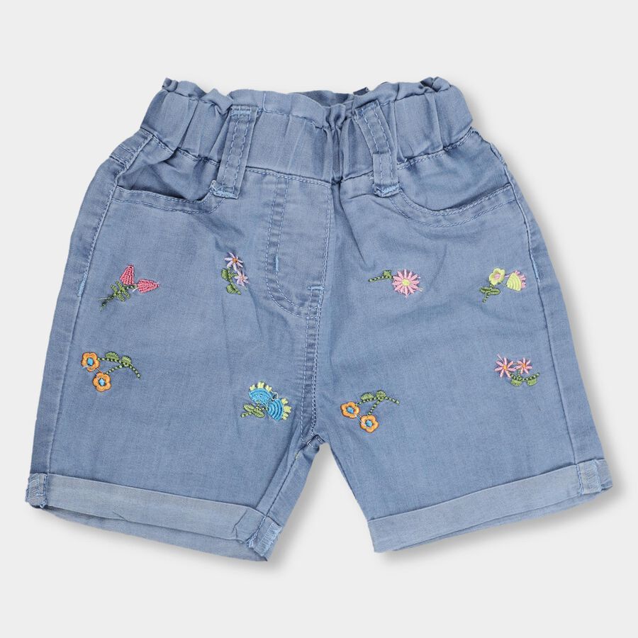 Infants' Half Pant , Light Blue, large