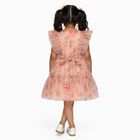 Girls' Versatile Everyday and Occasion Wear Frock, Light Pink, small