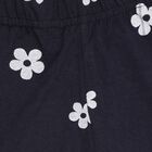 Girls' Capri , Navy Blue, small