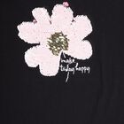 Girls' 100% Cotton T-Shirt , काला, small image number null