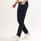 Men's Dark Midnight Blue Skinny Fit Jeans, Dark Grey, small image number null