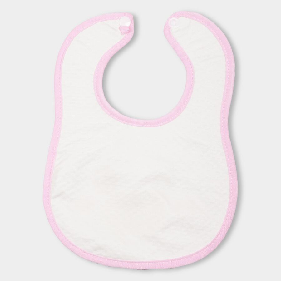 Infants' Bib, Pink, large image number null