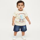 Infants' 100% Cotton Baba Suit, गहरा पीला, small