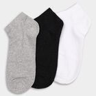 Men's Socks (Pack of 3), मिश्रित हल्का ग्रे, small