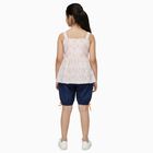 Girls' Short Set, Peach, small