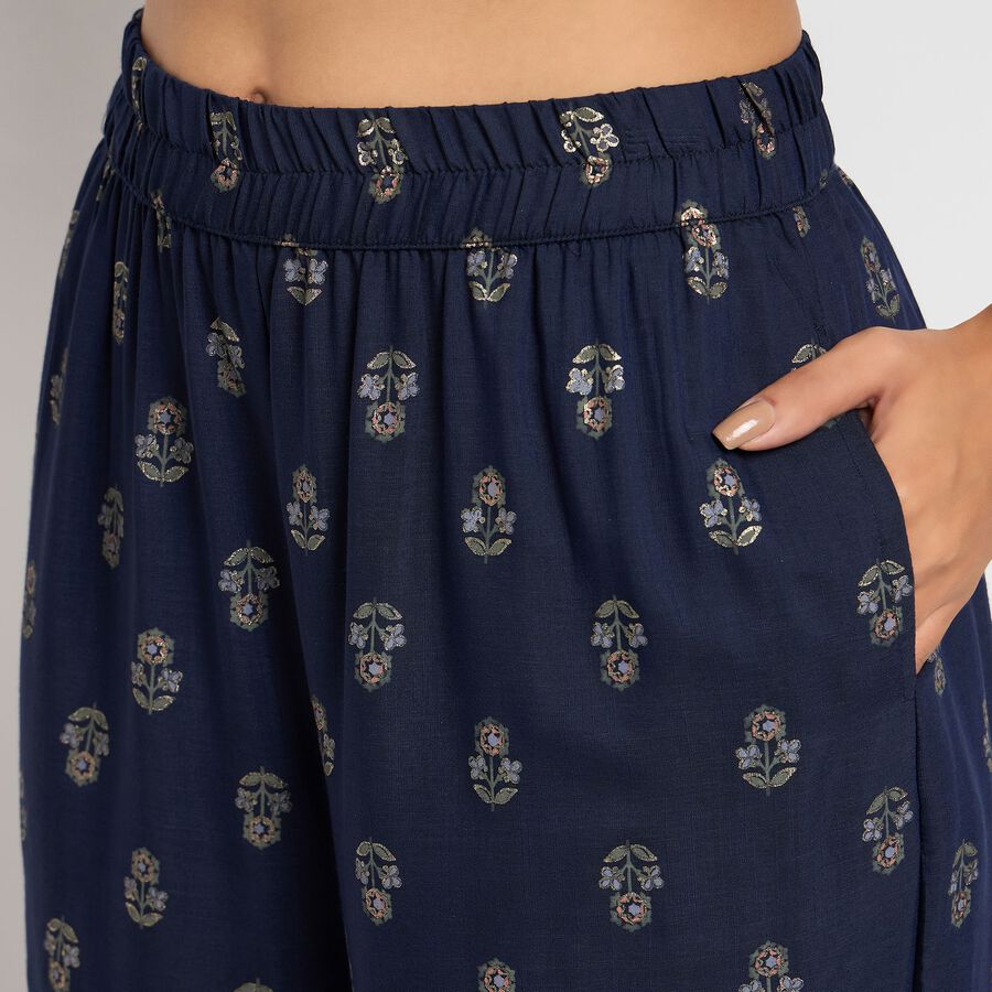 Ladies' Ethnic Set, नेवी ब्लू, large image number null