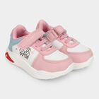 Girls Light Pink Velcro Casual Shoes, Pink, small image number null