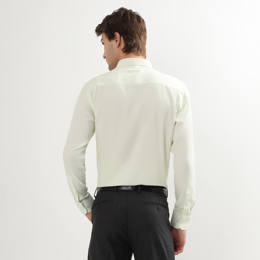 Men's Formal Shirt, Light Green, large image number null
