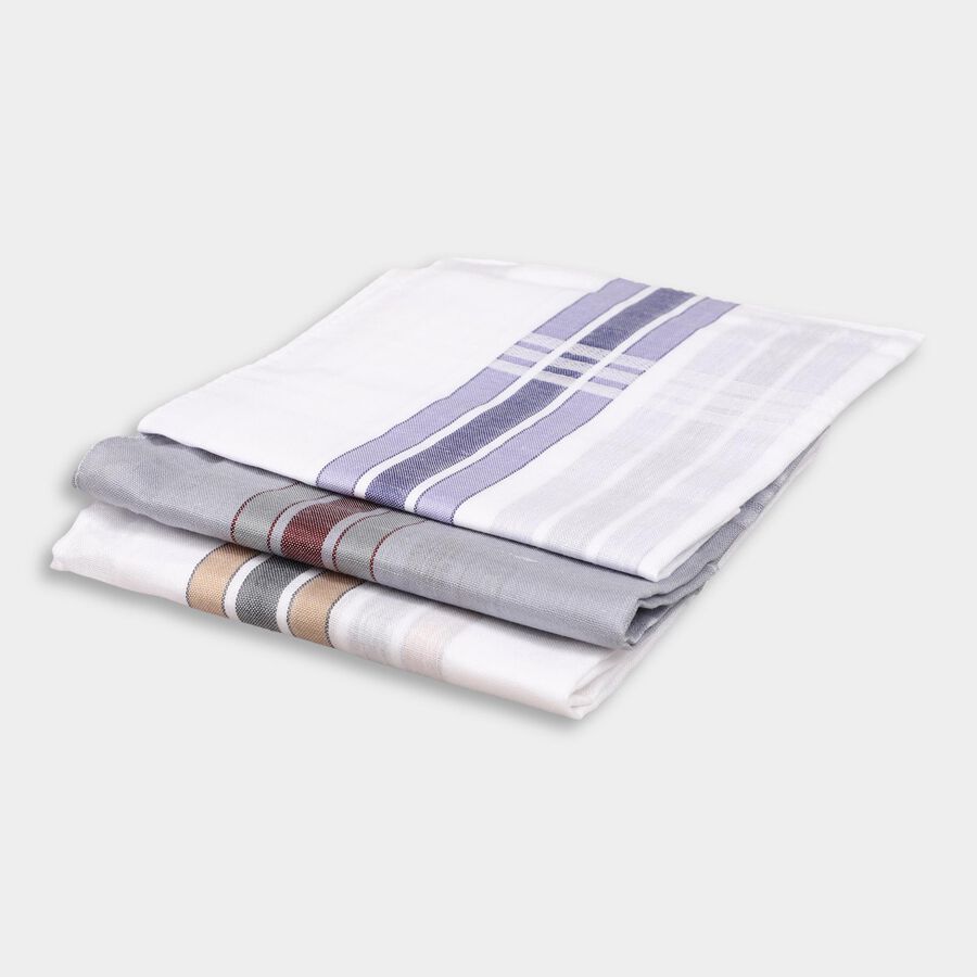 Men's Hanky, हल्का ग्रे, large