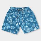 Boys' 100% Cotton Bermudas , Mid Blue, small image number null
