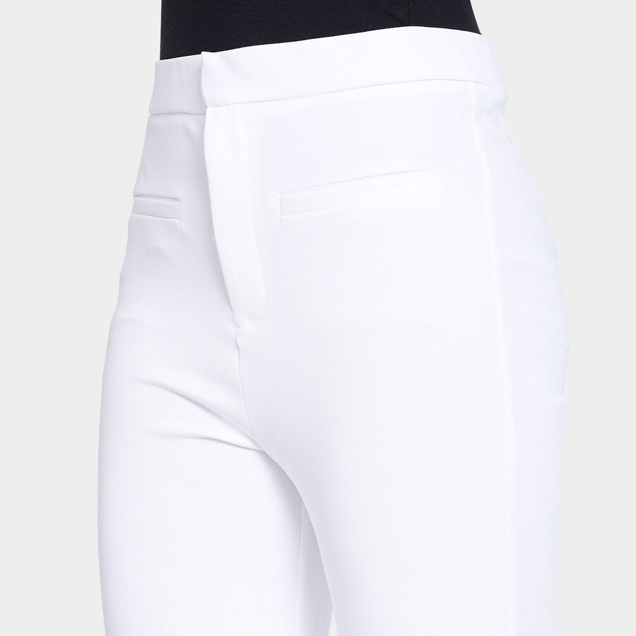 Ladies' Trousers, White, large image number null