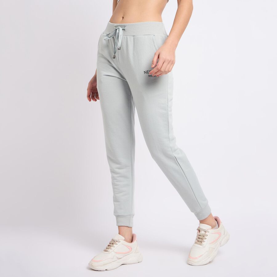 Ladies' Track Pants , Light Grey, large