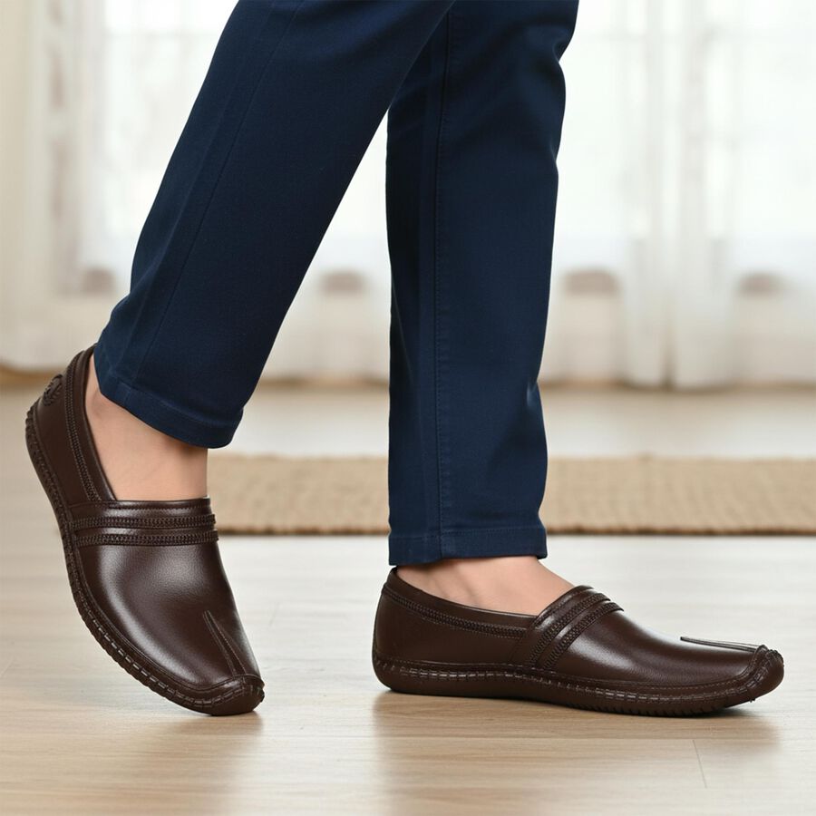 Men's Casual Shoes, Brown, large