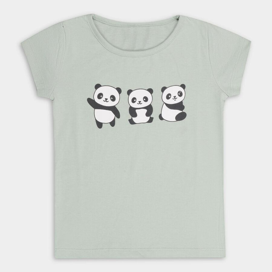 Girls' T-Shirt, Light Green, large image number null