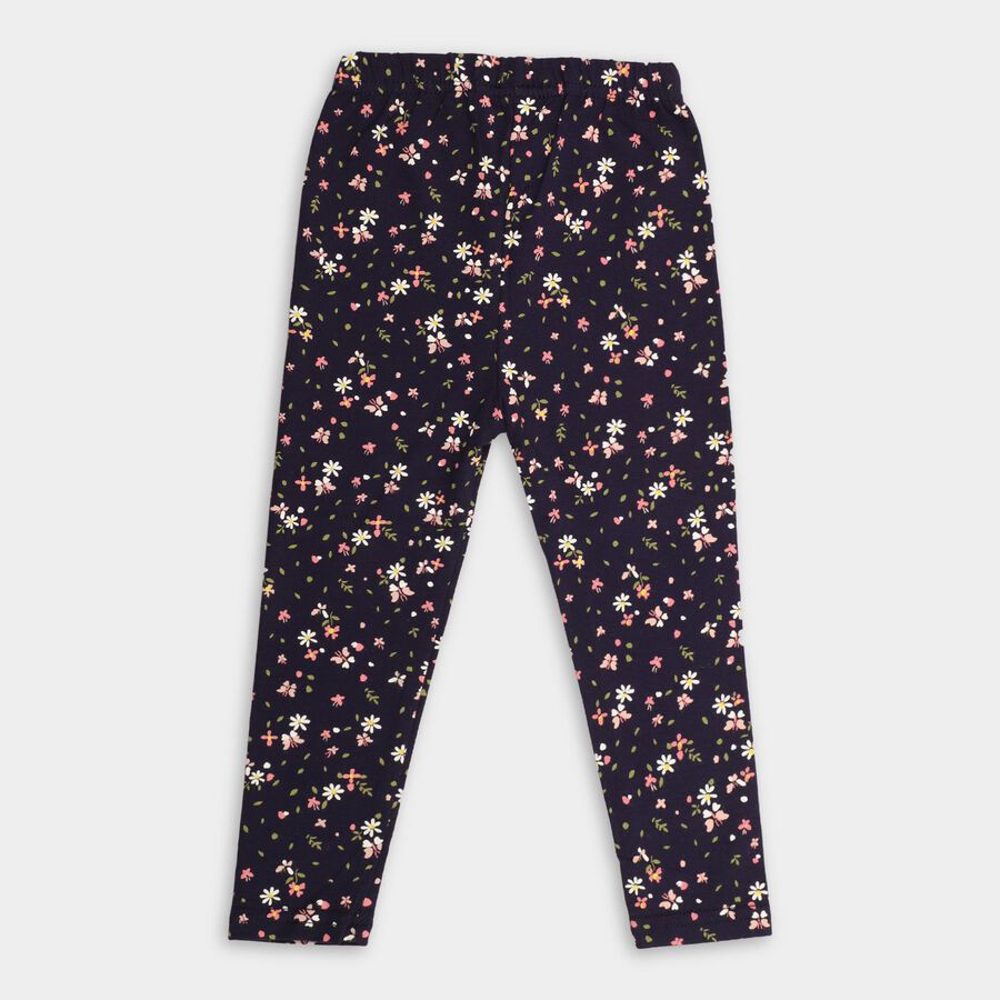 Girls' Legging , Navy Blue, large image number null