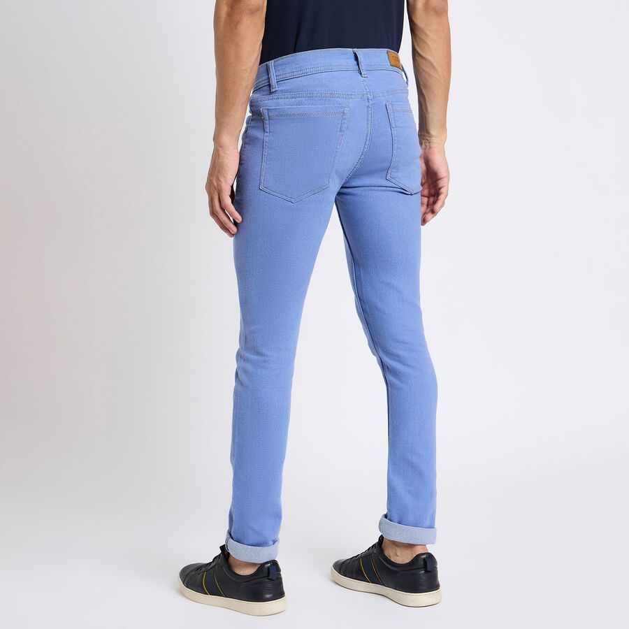 Men's Skinny Jeans, Light Blue, large image number null