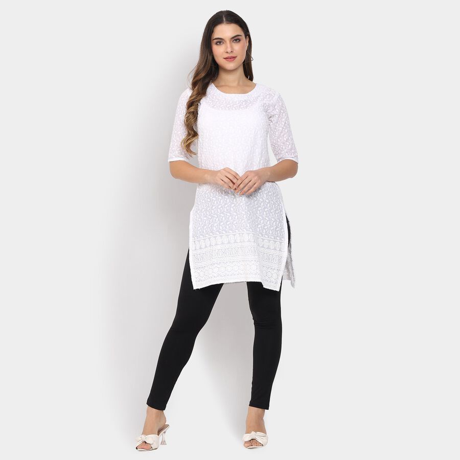 Ladies' Churidar , काला, large image number null
