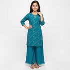 Girls' Fusion Set, टील ब्लू, small image number null