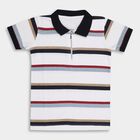Boys' 100% Cotton Half Sleeves T-Shirt , सफ़ेद, small image number null